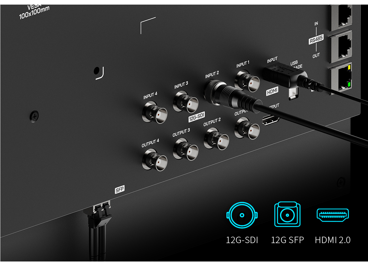 多种sdi接口监视器